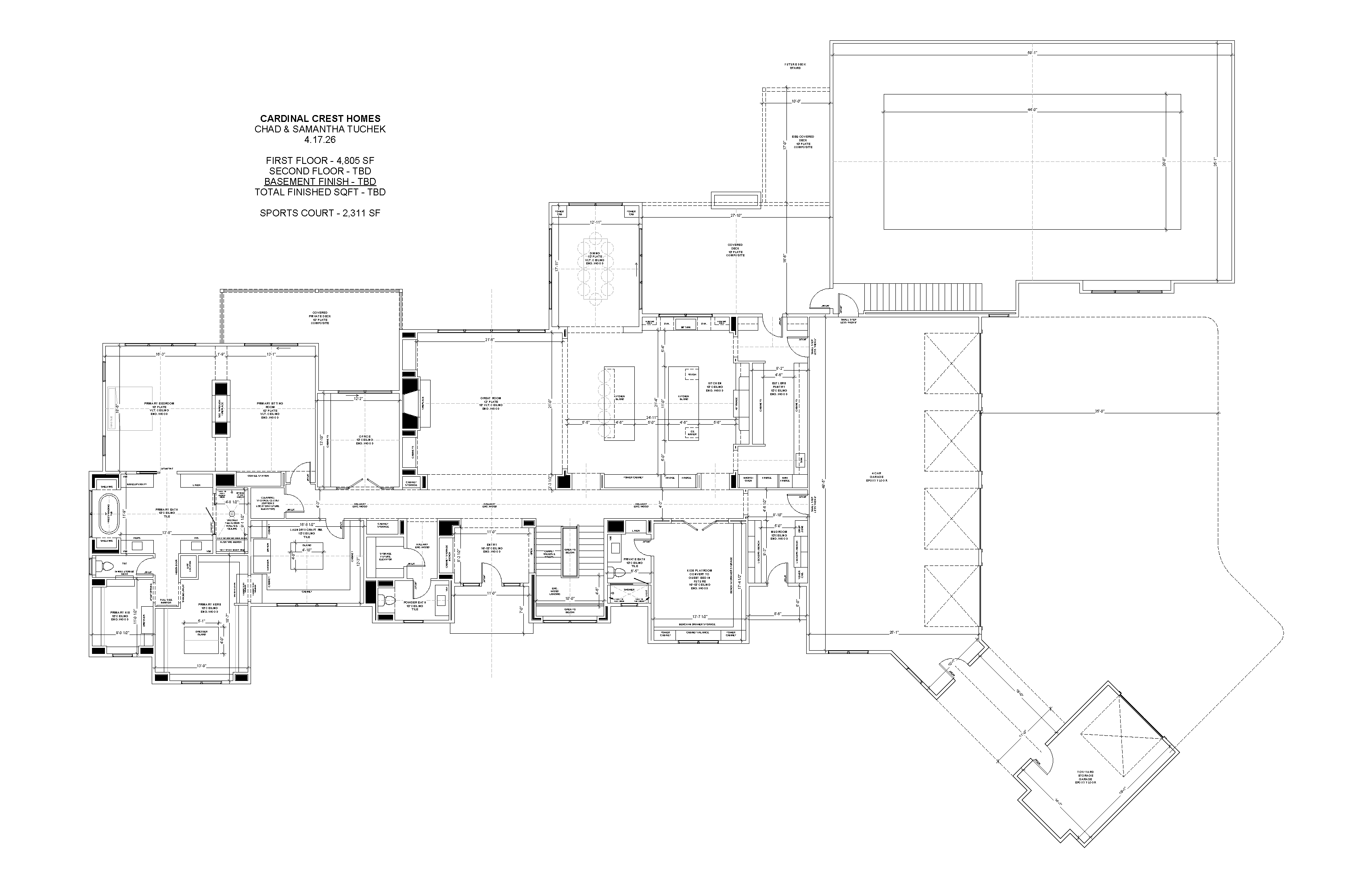 main floor plan